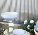ZELLERFELD ALICE BLANCO Service de table 25 pièces 6 personnes - Bella Home