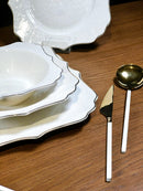 ACAR MEDUSA Gold Service de table 6 personnes 29 pièces