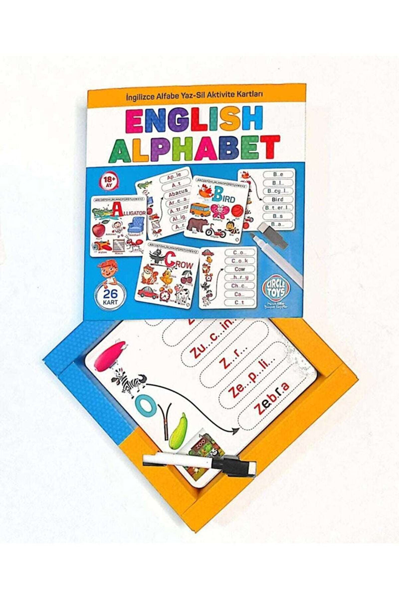 Jeu de l'alphabet version Anglais English Alphabet Alphabet Spiel englische version