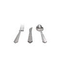 KARACA DIAMOND PLATIN ELEGANCE Ménagère 84 pièces 12 personnes