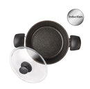 KARACA BIOGRANIT BLACK GOLD Induction batterie de cuisine 7 pièces - induksiyon tabanli 7 parca tencere seti