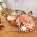 KARACA MESOPOTAMIA GUVEÇ Casserole en cuivre 20 cm - Bakır tenceresi kapaklı 20 cm