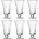 PAŞABAHÇE DIAMOND Lot de 6 petits verres à pied 130 ml - Bella Home