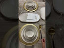 KARACA SATURN GOLD Tafelservice 59-teilig für 12 Personen
