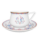 KARACA NAKKAS Set tasses à café 12 pièces 6 personnes